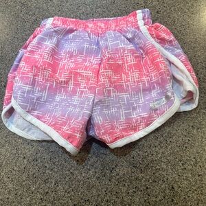 Cat & Jack Pink and White Patterned Shorts